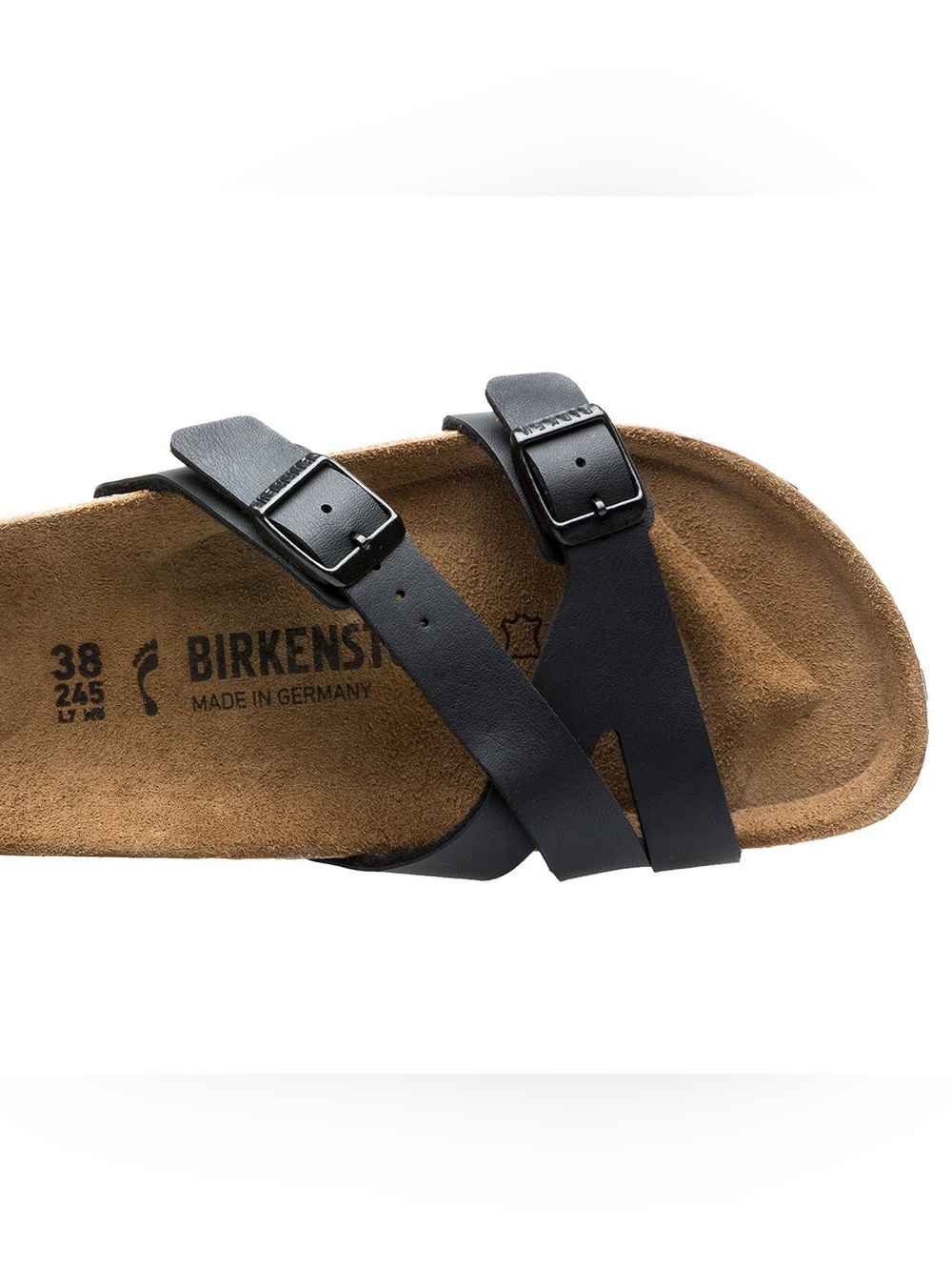 Birkenstock Women’s Black Yao Sandal Sz 38